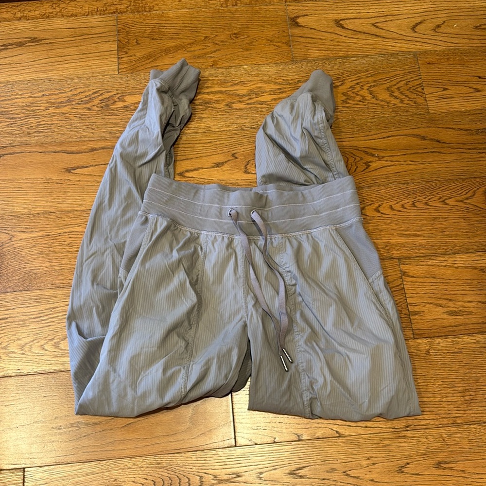 lululemon athletica Light Gray Drawcord Jogger Pants